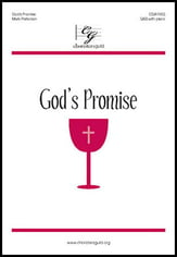 God's Promise SAB choral sheet music cover